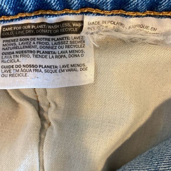 Levi’s Men’s 550 Light Wash Jeans Straight Leg 38x32 - Picture 7 of 9